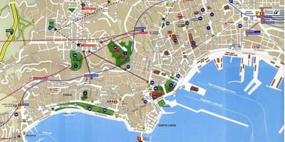 Napoli ქალაქის რუკა