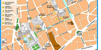 რუკა spaccanapoli naples